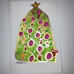 Original Artwork by Gamali Blank Note Card